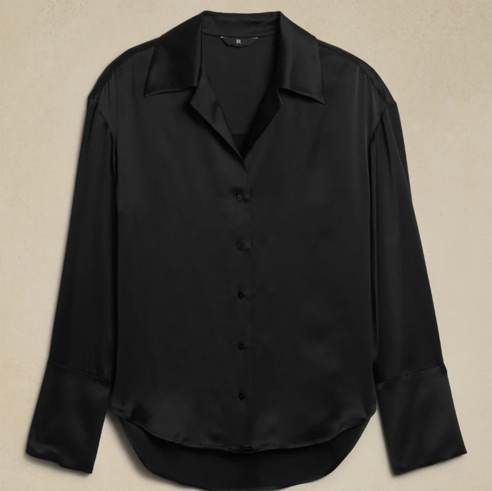 Gorgeous Bliss Silk Resort Shirt - Picture 4 of 6